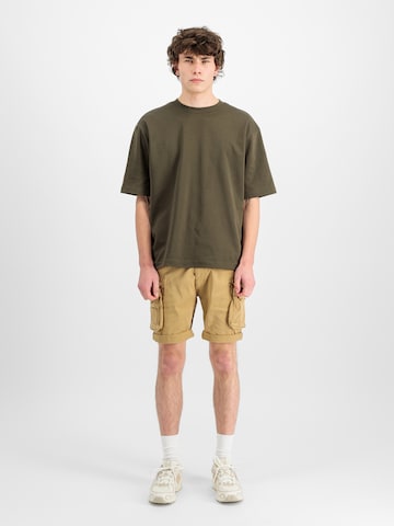 ALPHA INDUSTRIES Regular Shorts in Beige