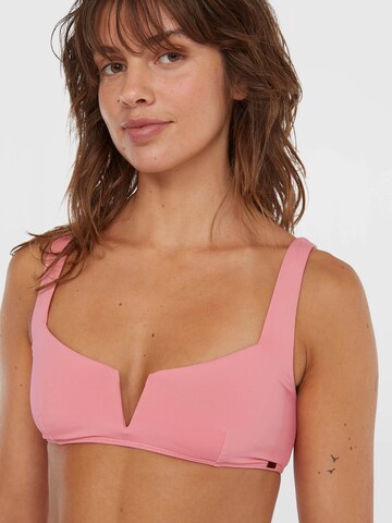 O'NEILL Balkonetka Bikini w kolorze różowy