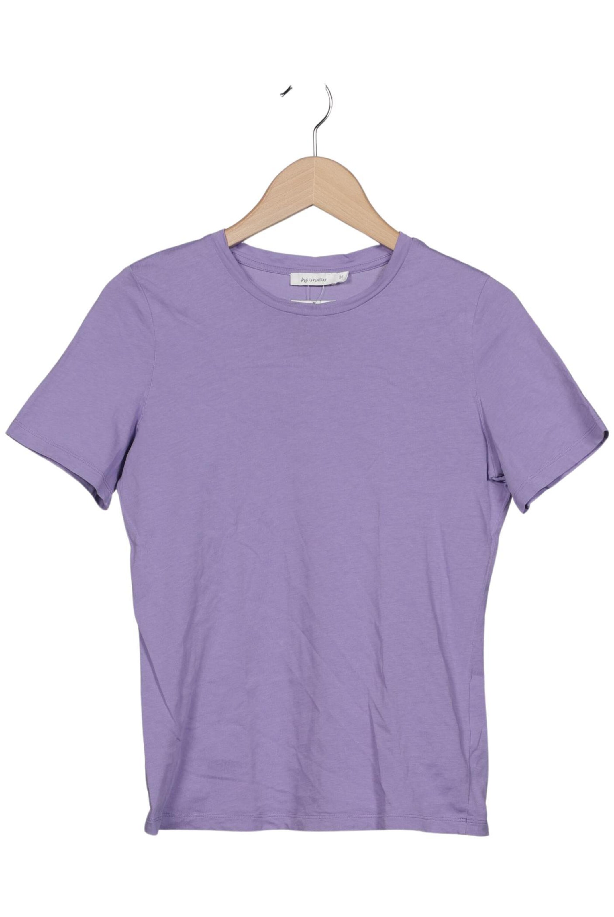 hessnatur Top & Shirt in S in Purple: front