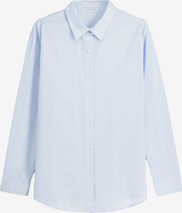 Bershka Blouse in Blue: front