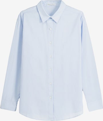 Camicia da donna di Bershka in blu: frontale