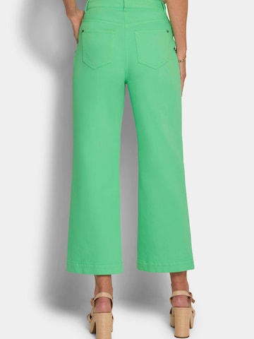 Loosefit Jean 'VERA' Goldner en vert