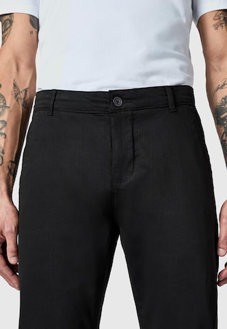 Coupe slim Pantalon chino 'Solon' Peak Time en noir
