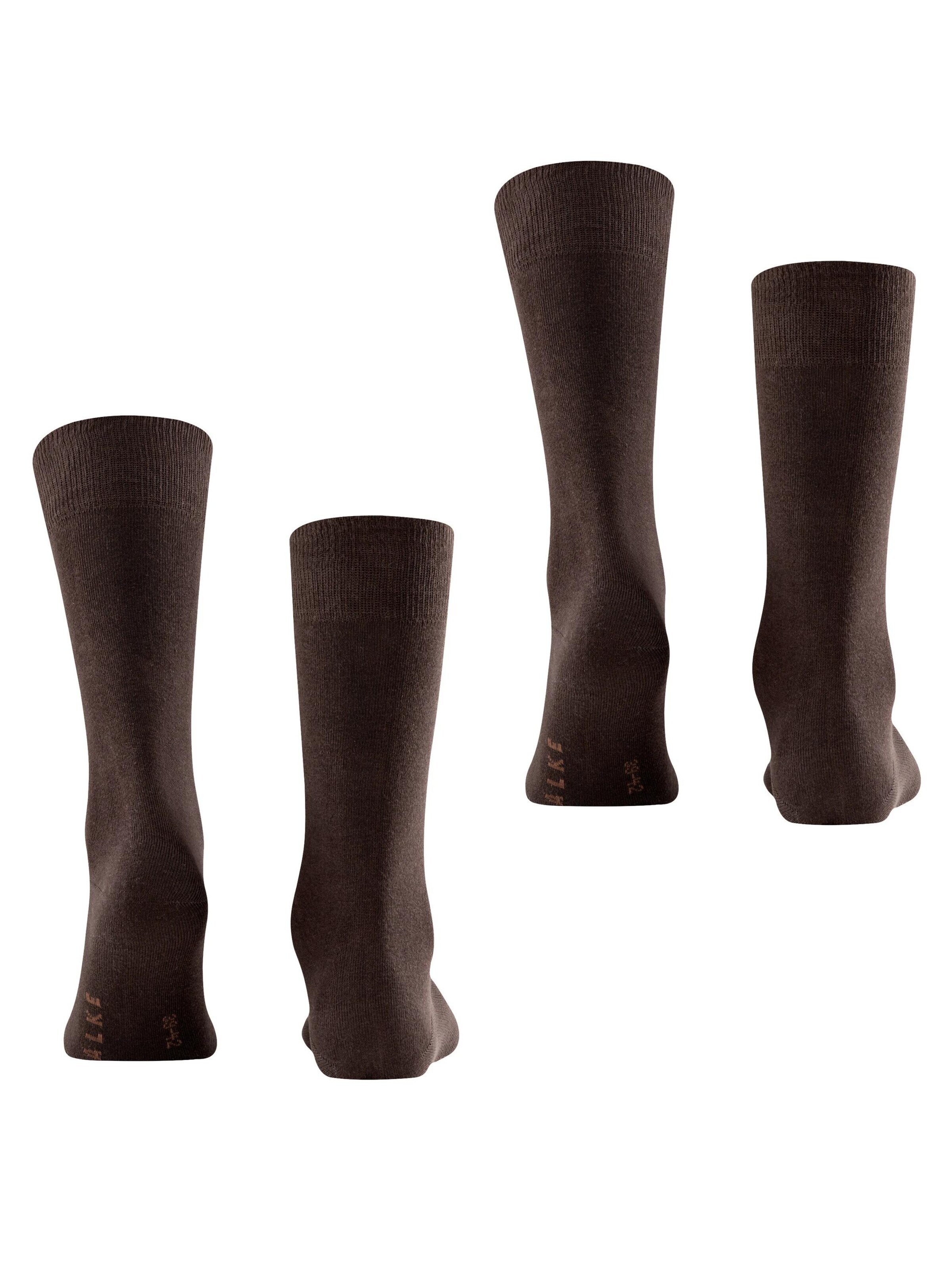 FALKE Socken 'Swing 2-Pack'‌‌‌‌‌‌‌‌‌ in Braun