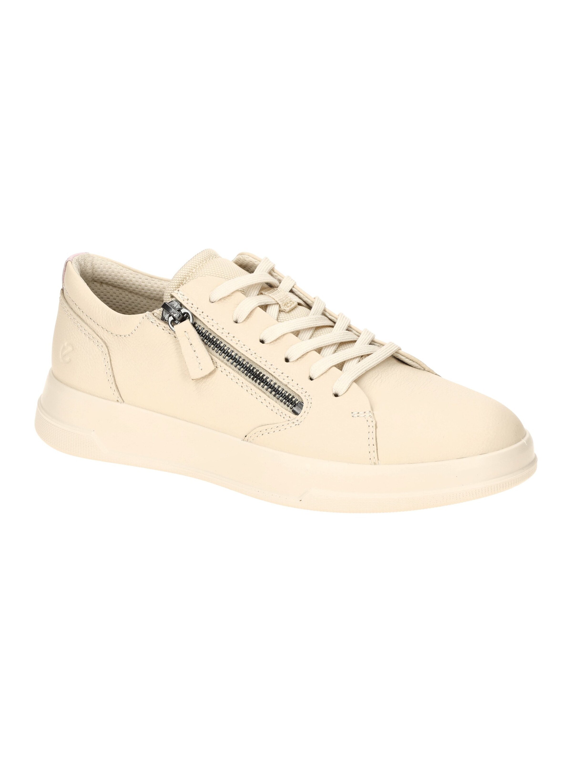 ECCO Schnürschuh in Beige: Vorderseite