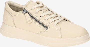 ECCO Schnürschuh in Beige: Vorderseite