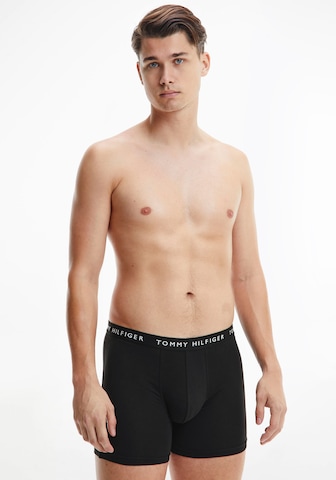 Boxeri de la Tommy Hilfiger Underwear pe negru: față