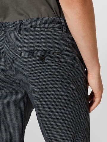 SCOTCH & SODA Slimfit Chino hlače 'Mott super slim-fit chino contains' | siva barva