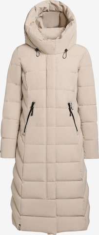 Manteau d’hiver 'Sensy' khujo en beige : devant