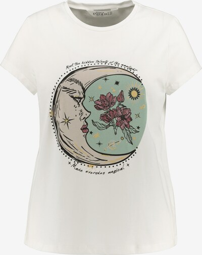 Studio Untold T-Shirt in mint / offwhite, Produktansicht