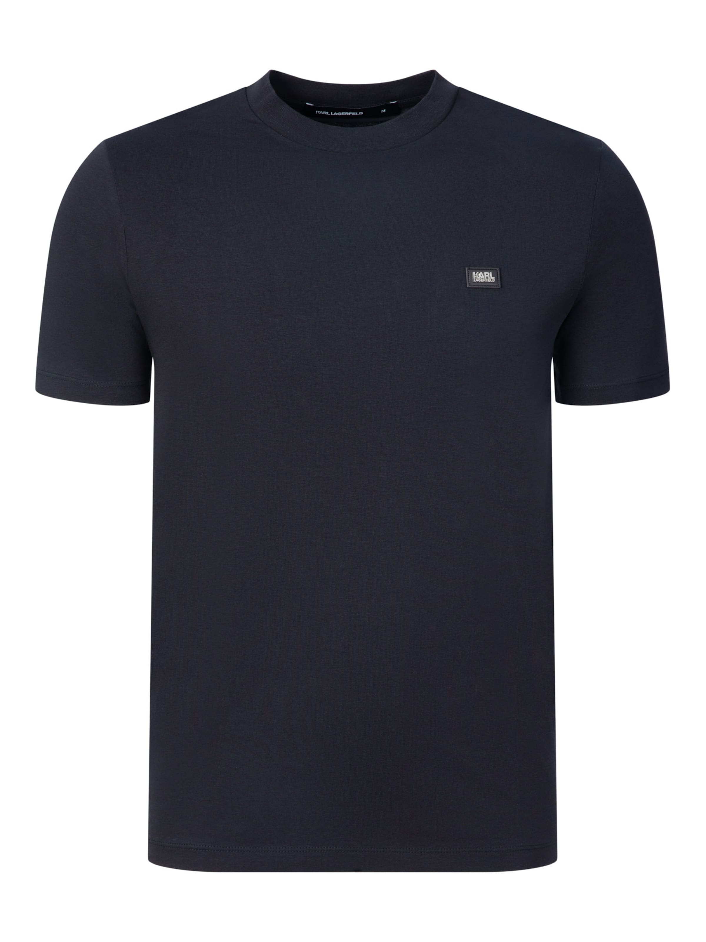 Karl Lagerfeld T-Shirt en S en bleu foncé, Vue avec produit