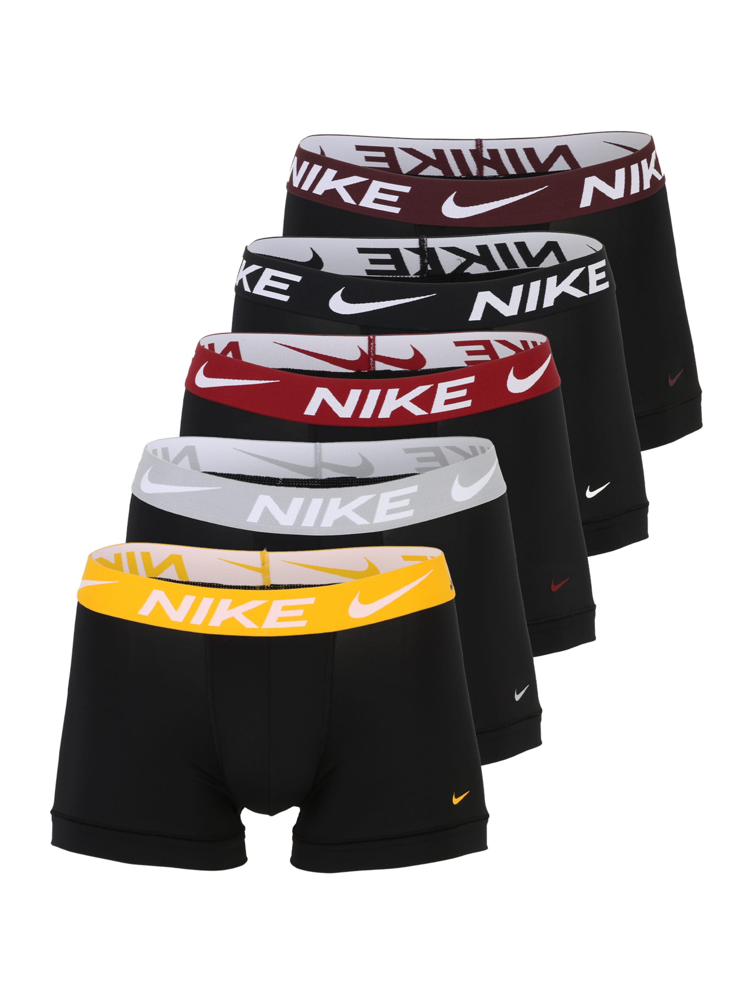 Boxeri pe XS NIKE Underwear pe galben / gri / roșu / negru, Vizualizare produs