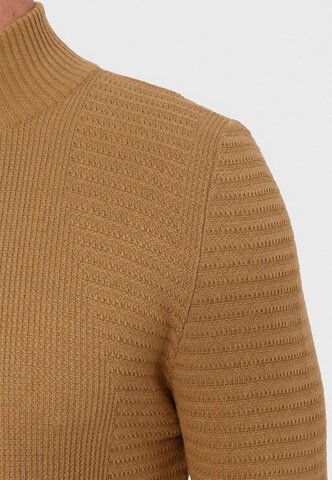 Rusty Neal Gebreid vest in Bruin