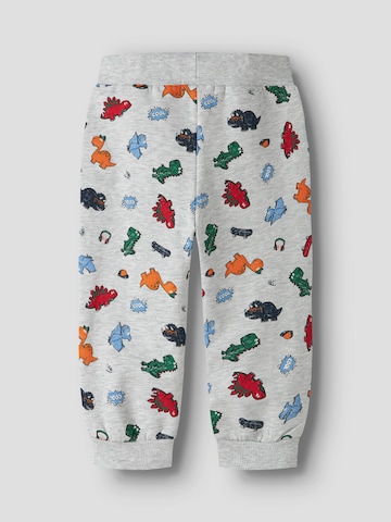 NAME IT Tapered Housut 'NMMLEON' värissä harmaa