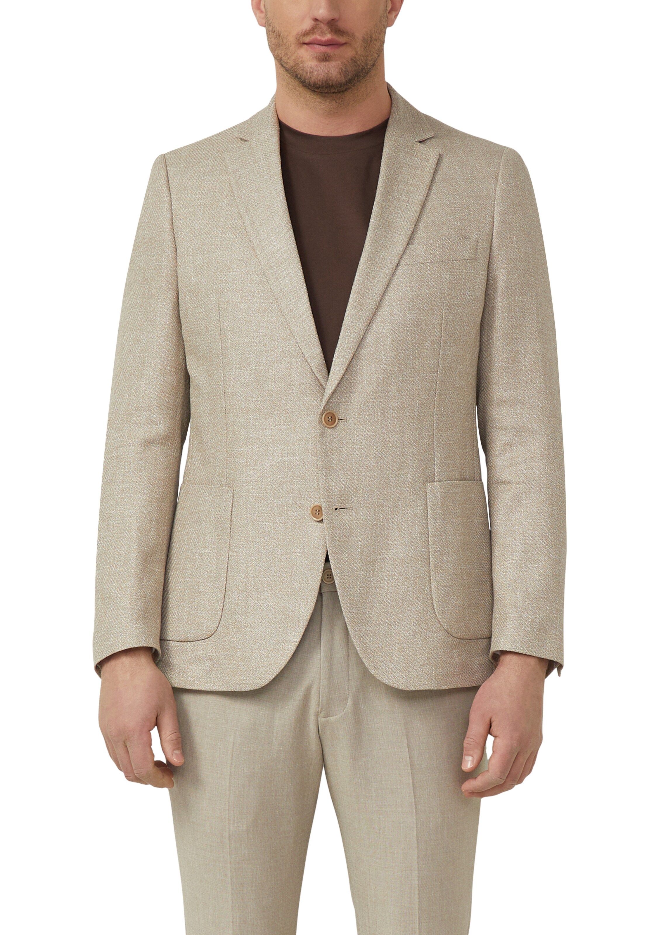 Coupe regular Veste de costume ' S.OPURE ' s.Oliver en beige
