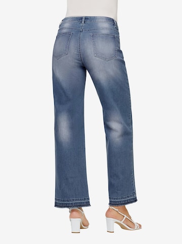 Wide leg Jeans di heine in blu