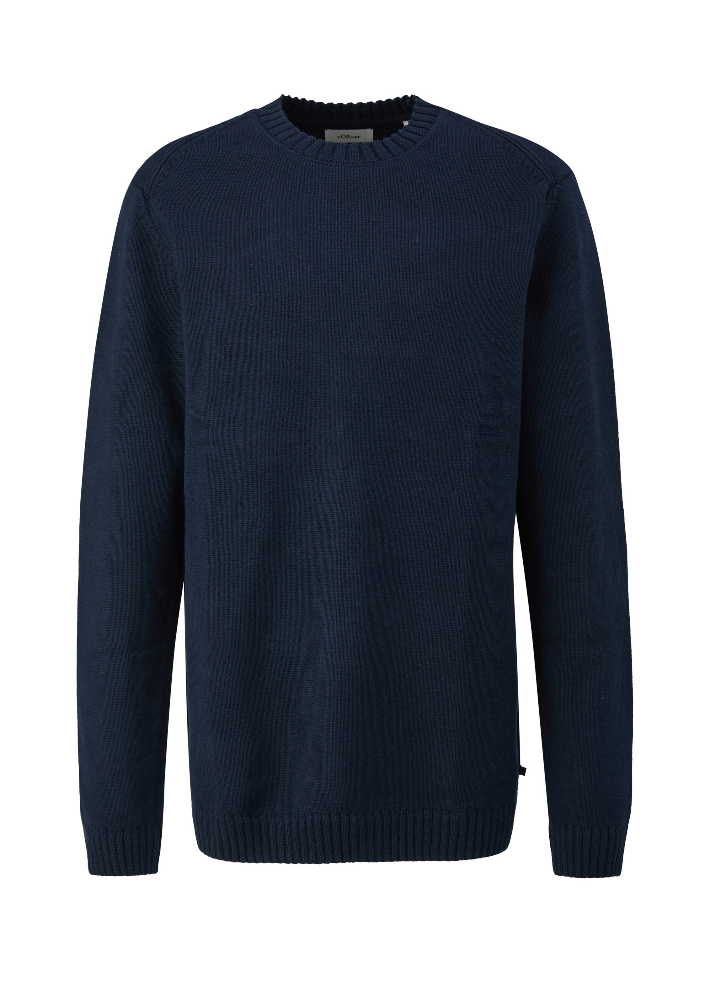 s.Oliver Men Big Sizes Pullover in Blau: Vorderseite