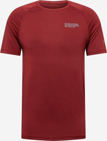 BURTON MENSWEAR LONDON Shirt in Rood: voorkant