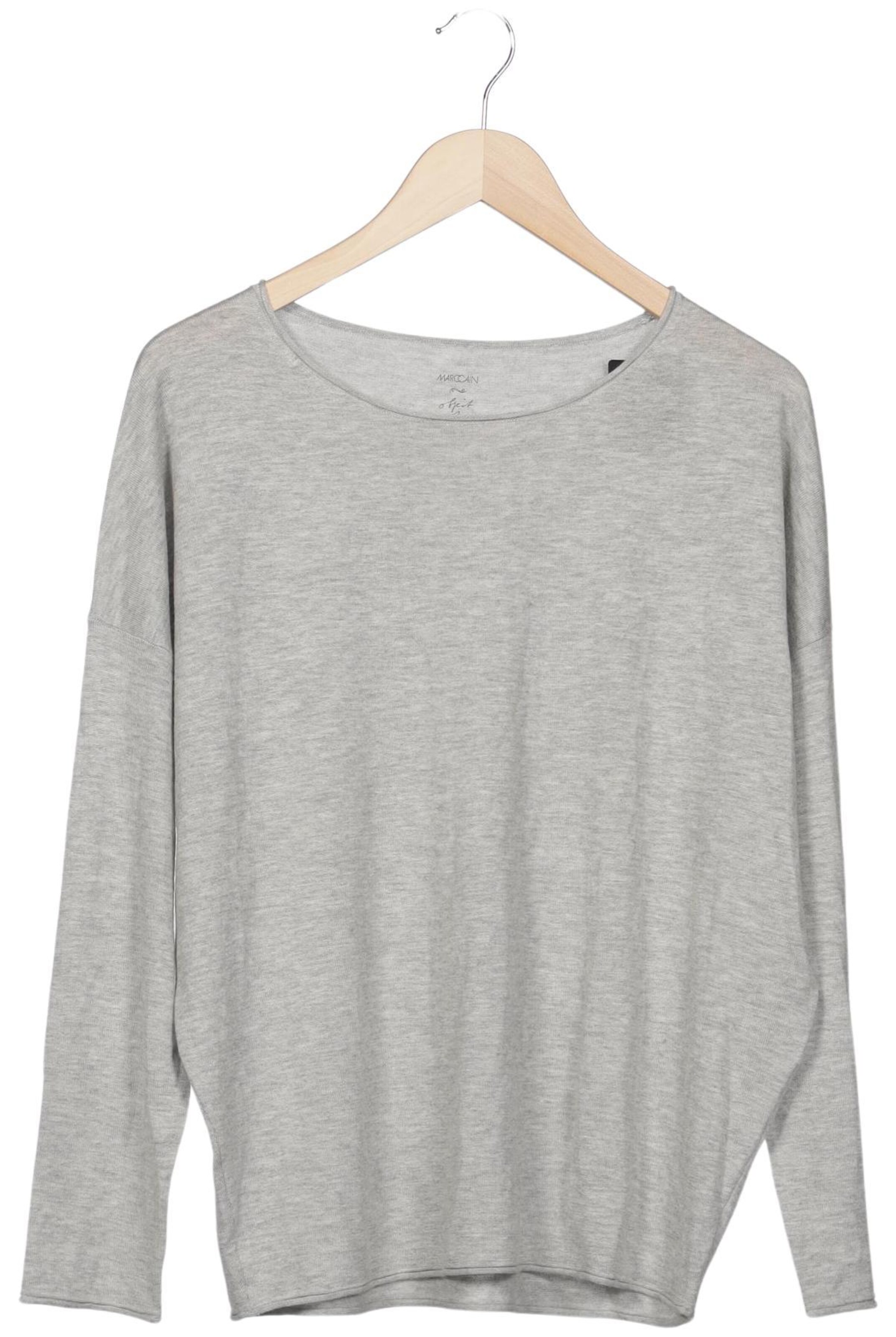 Marc Cain Sweater & Cardigan in XL in Grey: front