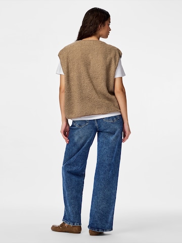 PIECES Weste 'PCKATTY' in Beige