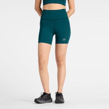 new balance Sportbroek 'RC Elite Storage Short 6"' in Groen: voorkant