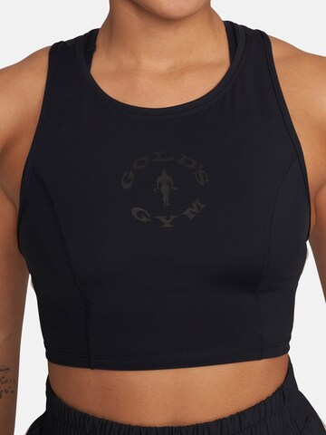 Haut de sport 'Laura' GOLD´S GYM APPAREL en noir