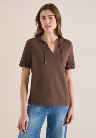 CECIL Shirt in Beige: front