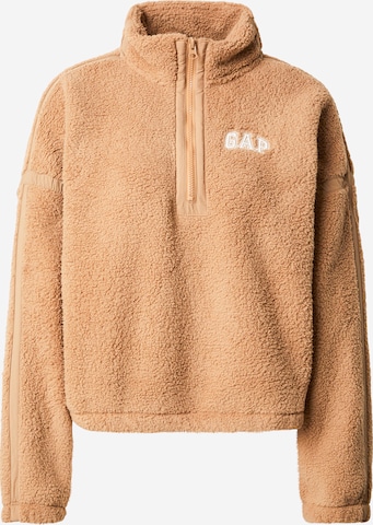 GAP Pulover | rjava barva: sprednja stran