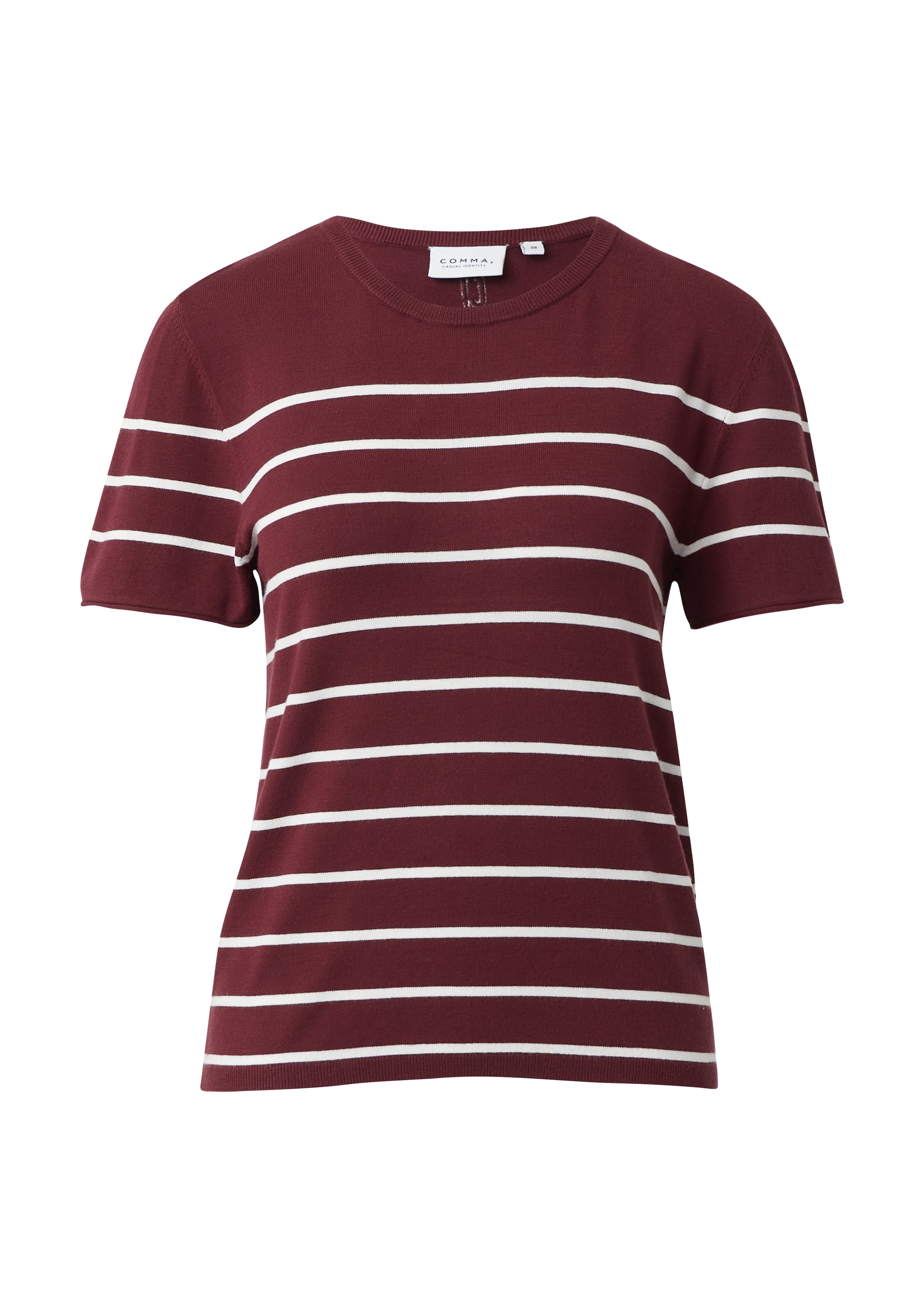 Pull-over comma casual identity en rouge : devant