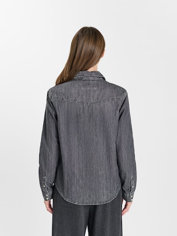 Le Temps Des Cerises Blouse 'BARBO' in Grijs