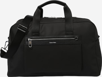 Calvin Klein Taška Weekender – černá: přední strana