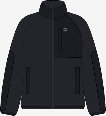 NAME IT Fleece jacket 'Yles' in Black: front