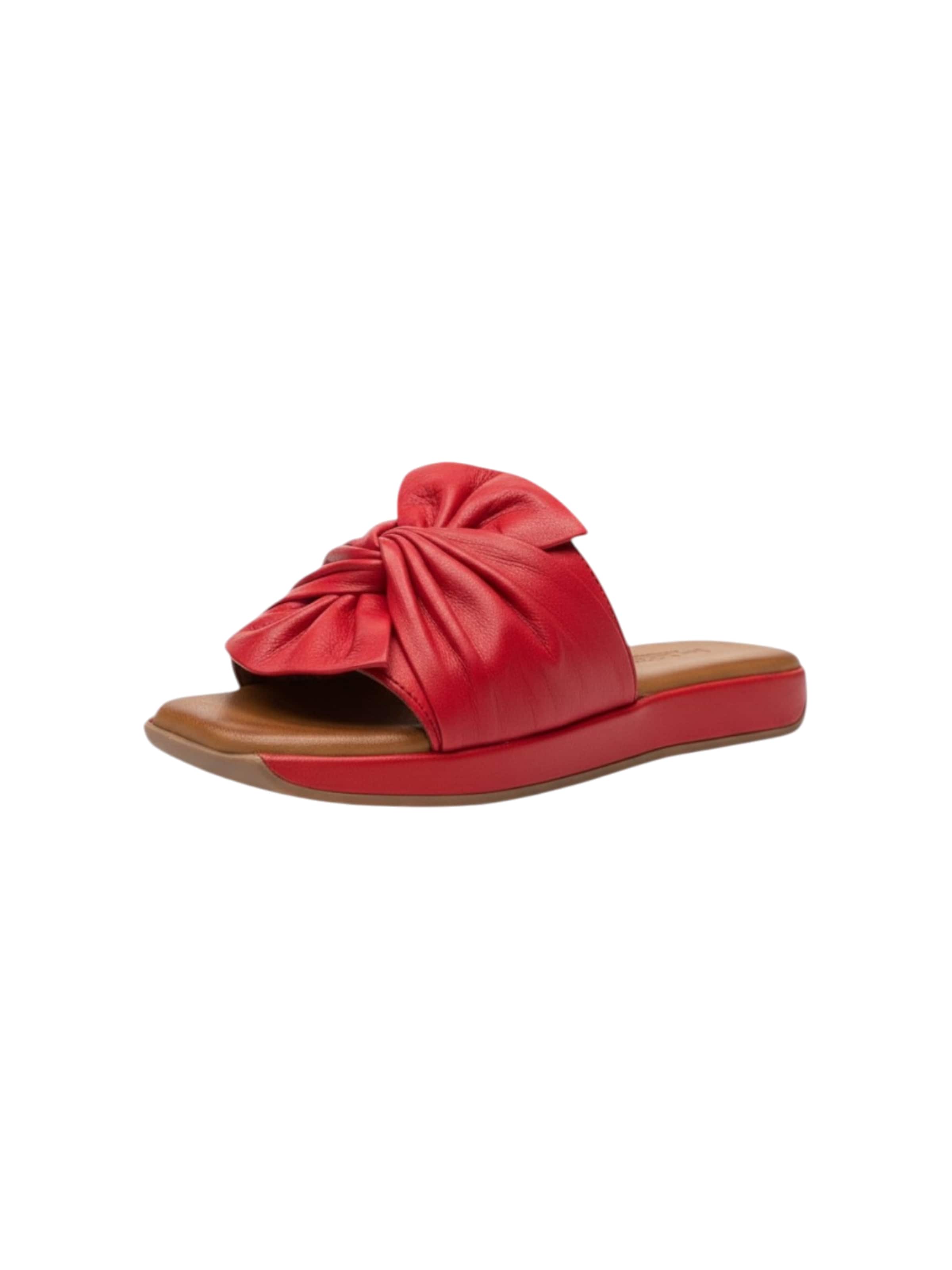 Zoccoletto 'Love Ballerins Model 102' di Love Ballerins in rosso: frontale
