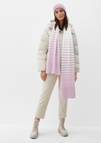 Écharpe s.Oliver en rose