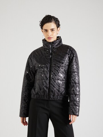 HUGO Between-season jacket in Black: front