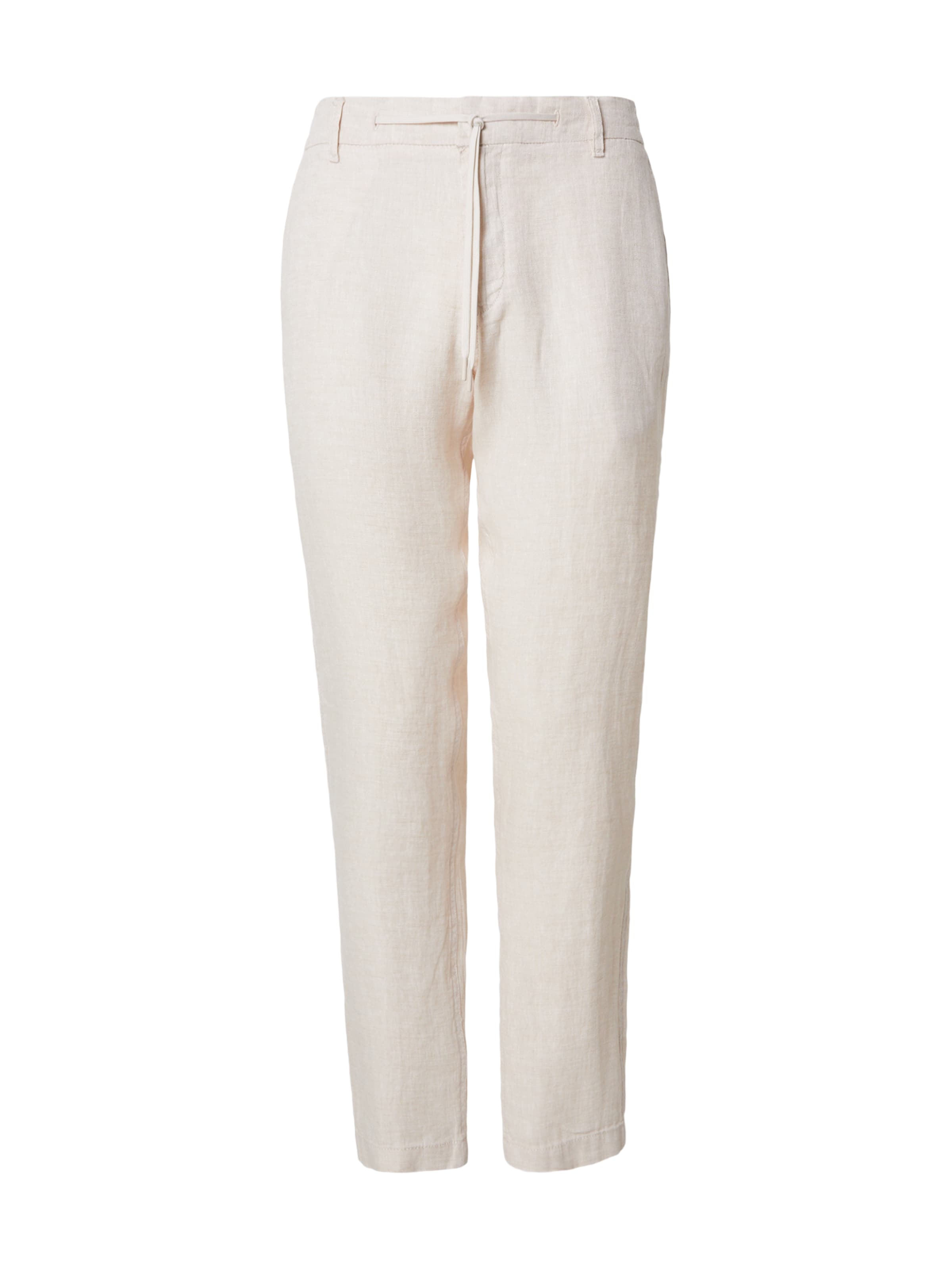 Bruun & Stengade Normalny krój Chinosy 'Ginos' w kolorze beżowy: przód