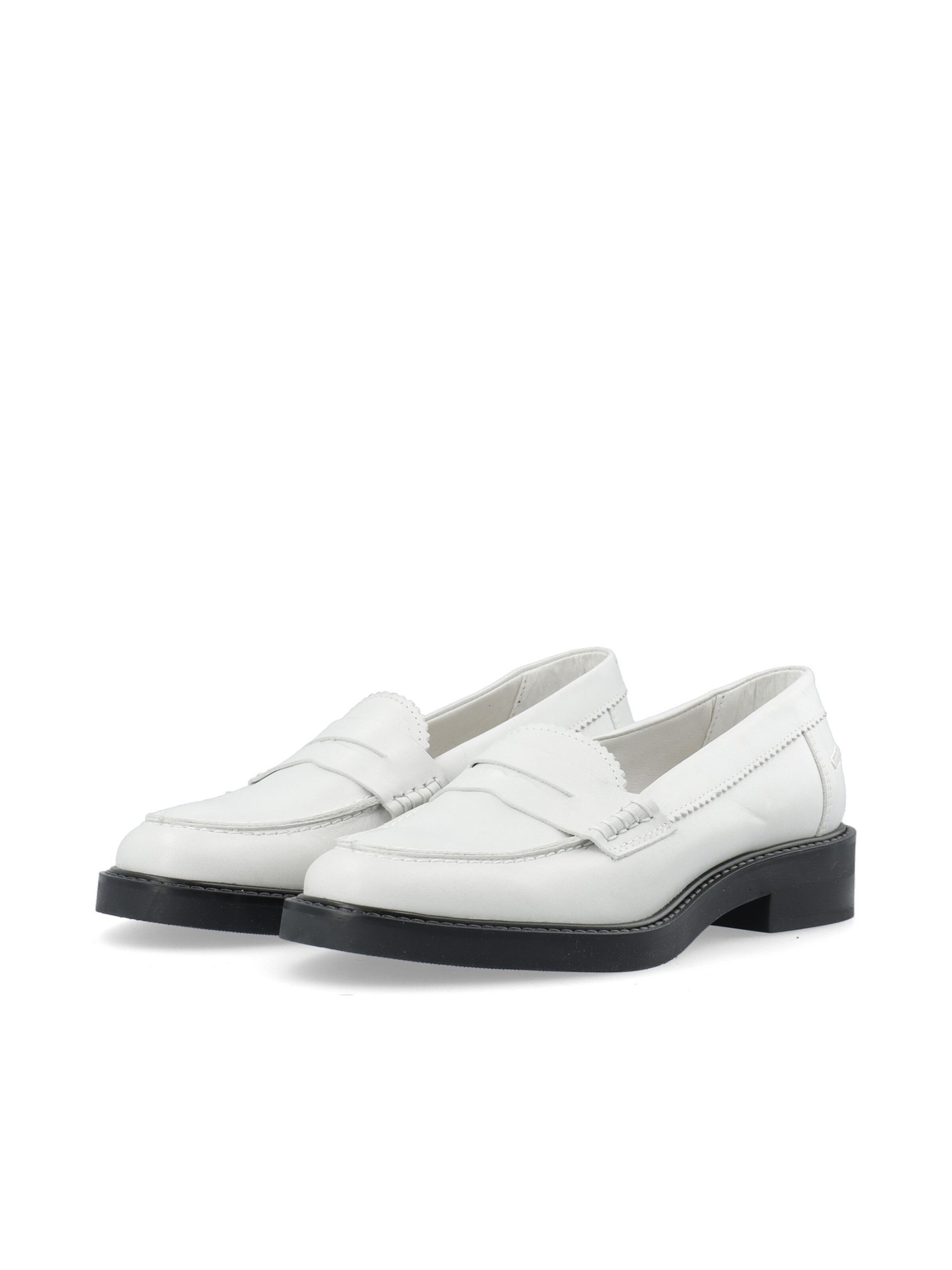 Bianco Moccasin 'ALMA ' in White