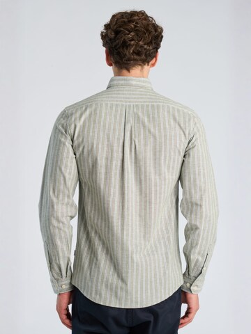 Coupe regular Chemise Lindbergh en vert