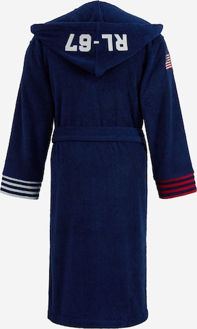 Ralph Lauren Home Long Bathrobe 'TRAVIS' in Blue