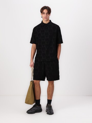 T-Shirt 'Echner' Carlo Colucci en noir