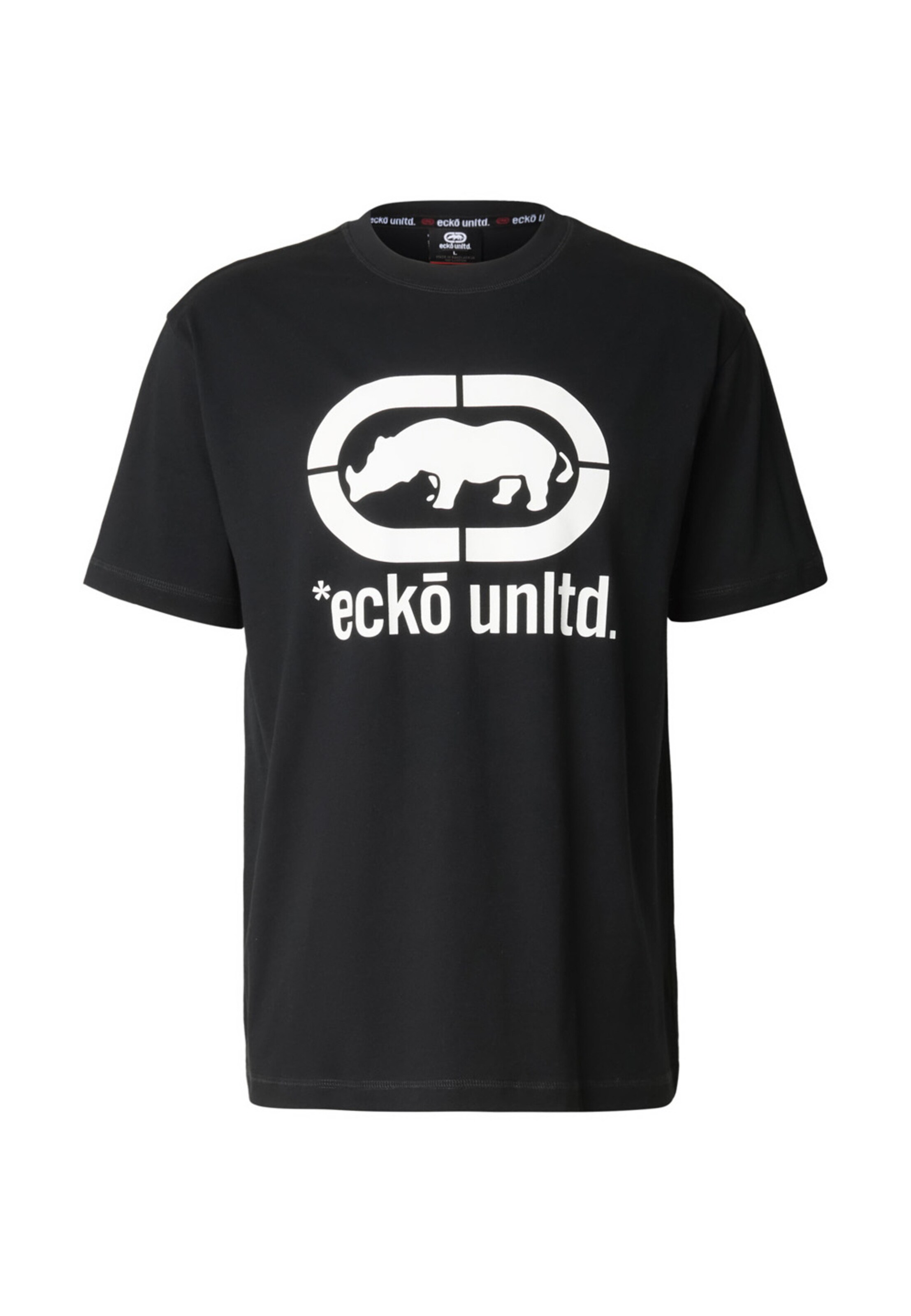T-Shirt 'JohnRhino' Ecko Unlimited en noir : devant