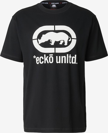 T-Shirt 'JohnRhino' Ecko Unlimited en noir : devant