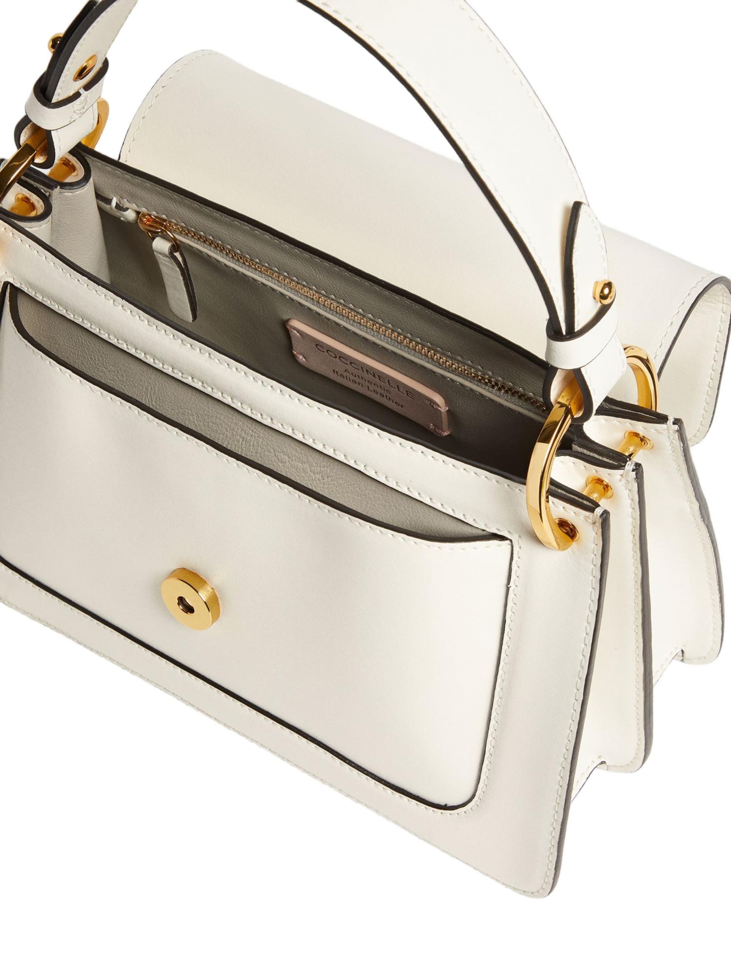 Coccinelle Handtas 'COCCINELLE C-Me S26 3' in Wit