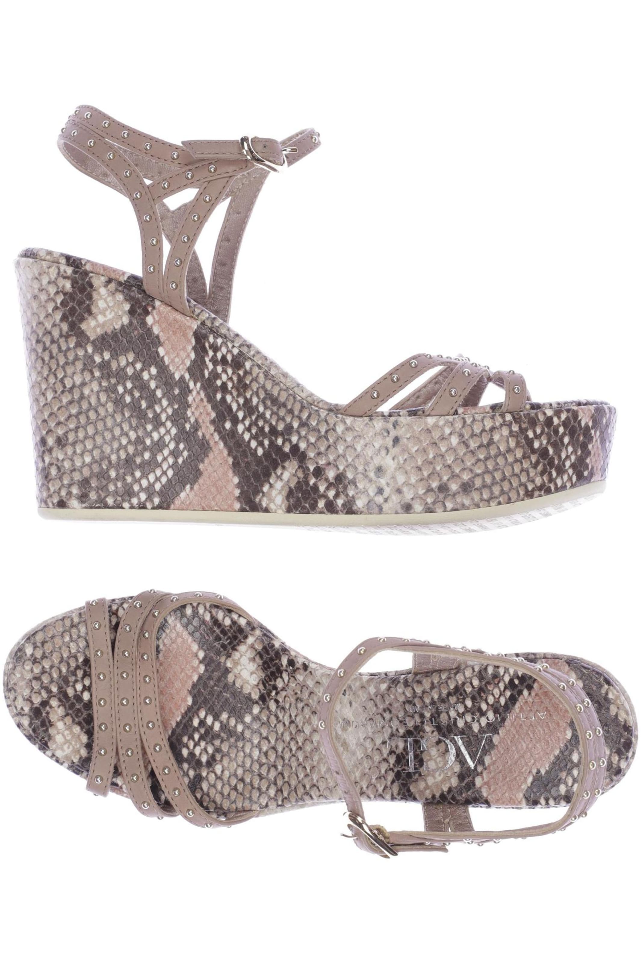 AGL Attilio Giusti Leombruni Sandals & High-Heeled Sandals in 37 in Beige: front