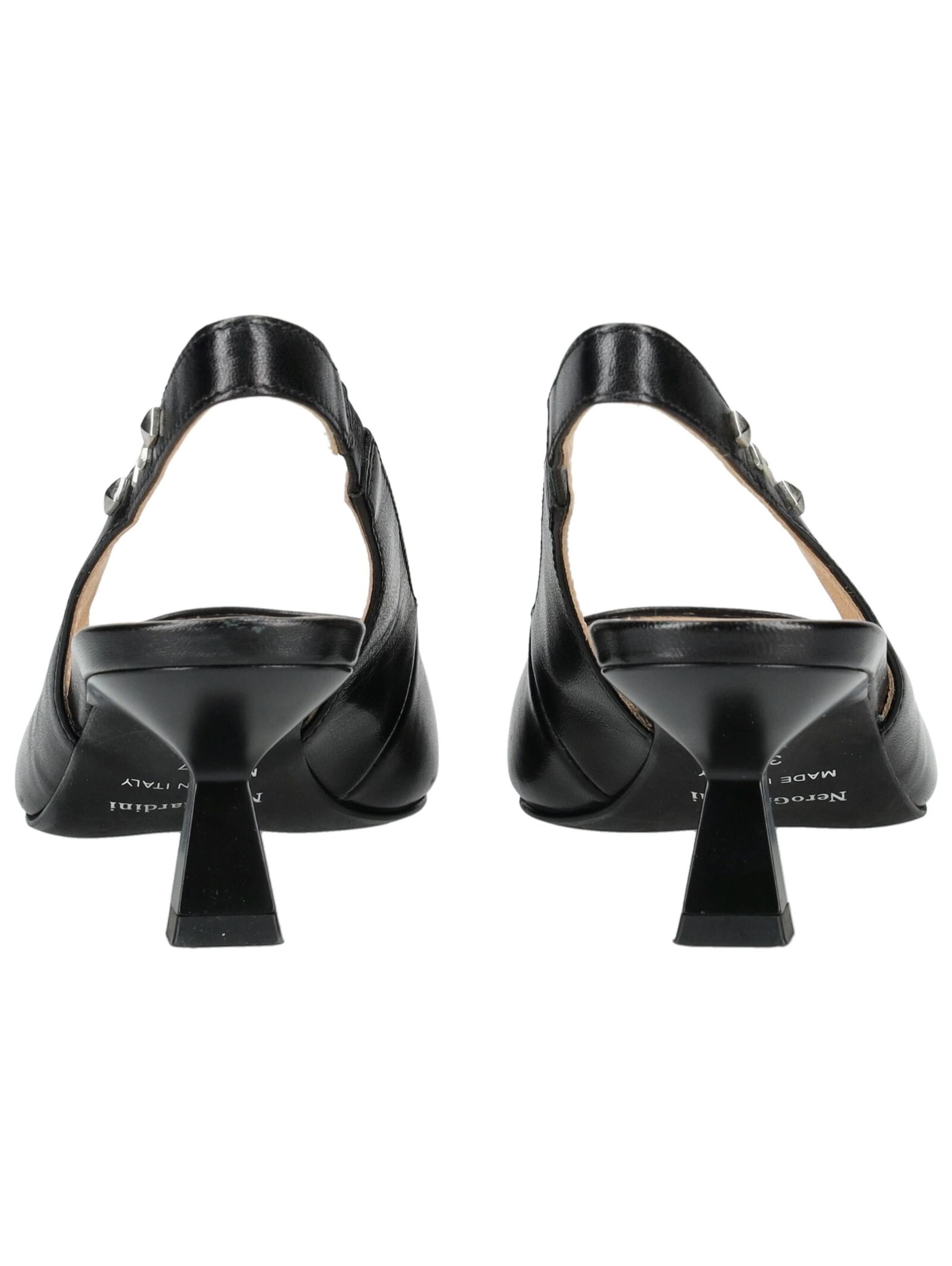 Escarpins à bride arrière Nero Giardini en noir