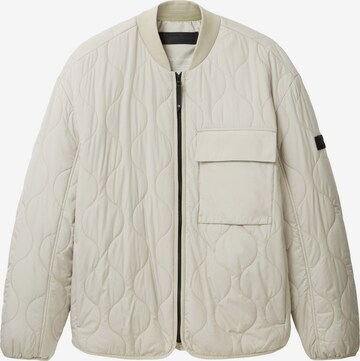 TOM TAILOR DENIM Between-Season Jacket in Beige: front