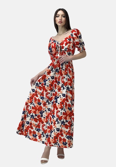 Elara Sommerkleid in 38-40 in mischfarben / rosa, Produktansicht
