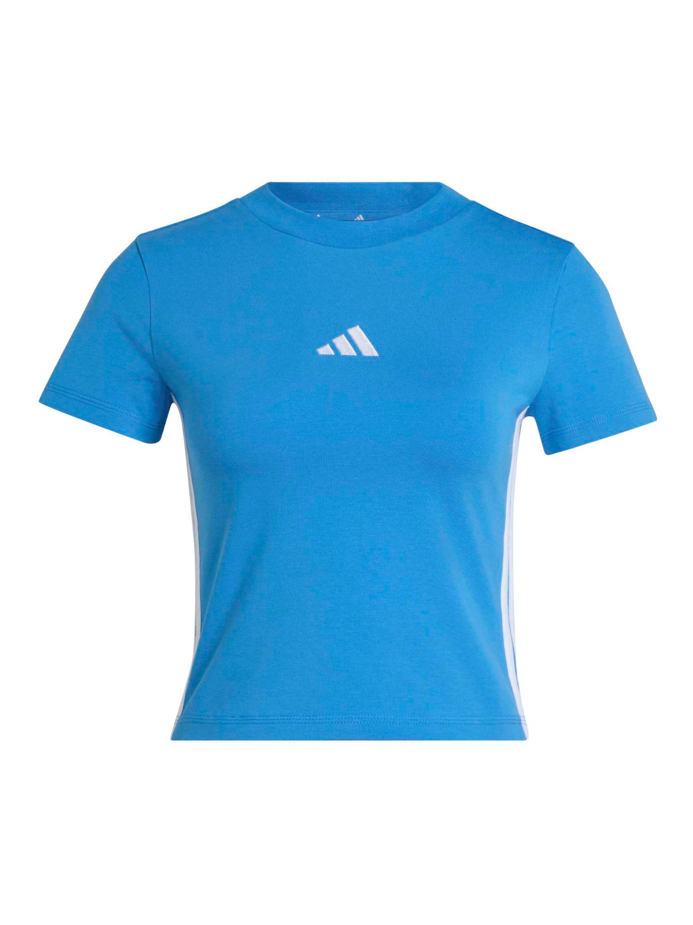 ADIDAS SPORTSWEAR Funktionsbluse 'Essentials' i himmelblå / hvid, Produktvisning