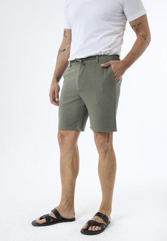 Regular Pantalon chino Jimmy Sanders en vert