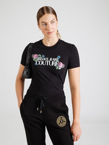 Versace Jeans Couture Tričko - Čierna: predná strana
